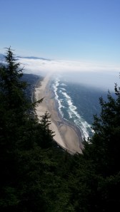 View of Manzanita Beach from Neahkahnie Mtn.